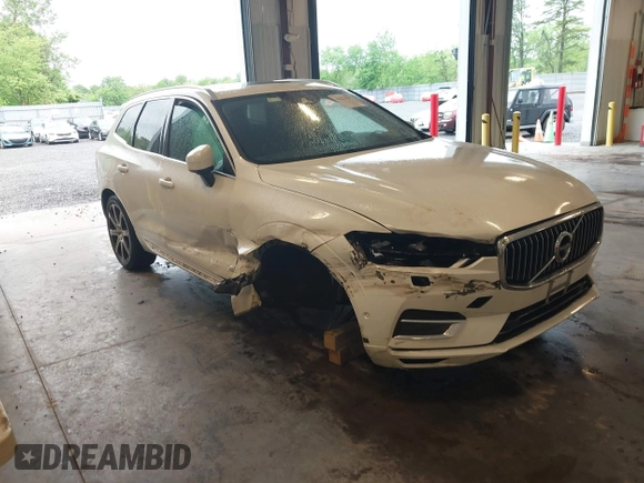 2019 Volvo XC60 Inscription with VIN LYVA22RL1KB220003, listed as a IAAI auction lot 42224905 with 92,273 mi miles and . Bid and sale history available at DreamBid. Image 1.
