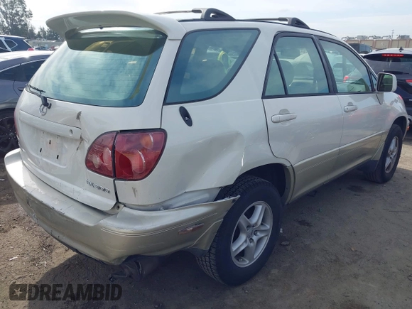 2000 Lexus RX 300 z VIN JT6HF10U8Y0098868, wystawiony jako IAAI lot #41878449 z przebiegiem 162 170 mil mil oraz . Historia ofert i sprzedaży dostępna na DreamBid. Obrazek 4.