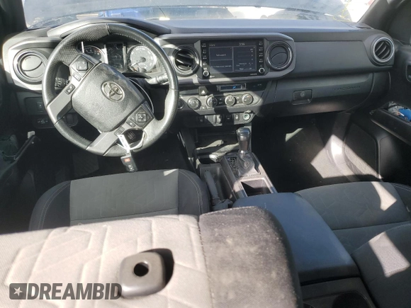 2022 Toyota Tacoma SR with VIN 3TMCZ5AN0NM475548, listed as a Copart auction lot 42057405 with 56,008 mi miles and Salvage title. Bid and sale history available at DreamBid. Image 8.