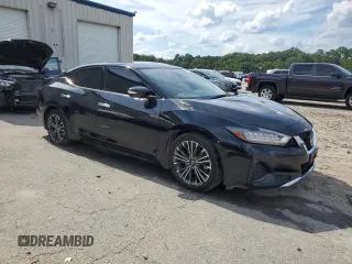 2021 Nissan Maxima SV with VIN 1N4AA6CV9MC514564, listed as a Copart auction lot 62476754 with 32,425 mi miles and Salvage Title. Bid and sale history available at carsss.com. Image 4.