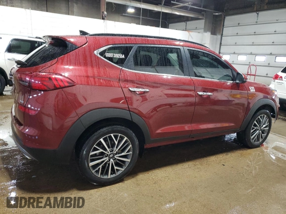 2019 Hyundai Tucson Sport z VIN KM8J3CAL3KU010311, wystawiony jako Copart lot #49225025 z przebiegiem 120 224 mil mil oraz Szkoda całkowita • Salvage title. Historia ofert i sprzedaży dostępna na DreamBid. Obrazek 3.