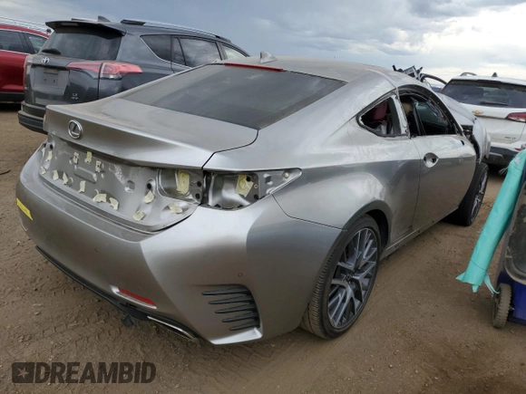 2017 Lexus RC 350 с VIN JTHSE5BC7H5008351, выставлен на аукционе Copart как лот 65970044 с пробегом Не указан миль и Чистый • Clean title. История ставок и продаж доступна на DreamBid. Изображение 3.