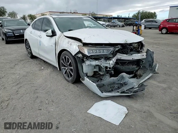 2020 Acura TLX with VIN 19UUB2F3XLA002394, listed as a Copart auction lot 77023934 with 44,512 mi miles and Salvage title. Bid and sale history available at DreamBid. Image 11.