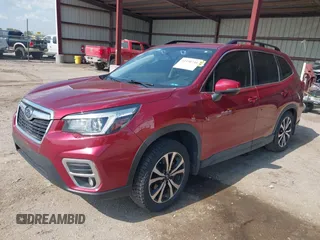2020 Subaru Forester Limited with VIN JF2SKAUC3LH593437, listed as a IAAI auction lot 42358746 with 65,728 mi miles and . Bid and sale history available at DreamBid. Image 17.