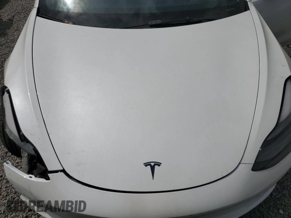 2022 Tesla Model 3 Long Range with VIN 5YJ3E1EB7NF342309, listed as a Copart auction lot 48282775 with 40,180 mi miles and Salvage Title. Bid and sale history available at DreamBid. Image 11.