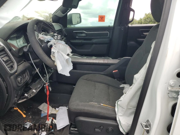 2020 Ram 1500 Lone Star with VIN 1C6RREFM8LN202507, listed as a Copart auction lot 62571605 with Not provided miles and Non repairable. Bid and sale history available at DreamBid. Image 7.