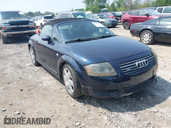 2002 Audi TT with VIN TRUUT28N721004019, listed as a IAAI auction lot 42729533 with 19,633 mi miles and . Bid and sale history available at DreamBid. Image 1.