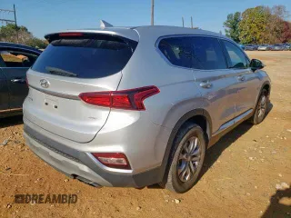 2019 Hyundai Santa Fe SEL with VIN 5NMS3CAD7KH025113, listed as a Copart auction lot 65915102 with 24,584 mi miles. Bid and sale history available at carsss.com. Image 4.