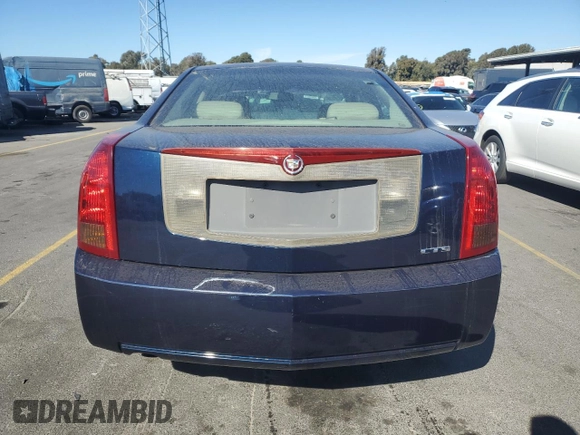 2003 Cadillac CTS with VIN 1G6DM57N330163561, listed as a Copart auction lot 77894164 with 167,868 mi miles and Clean Title. Bid and sale history available at carsss.com. Image 6.