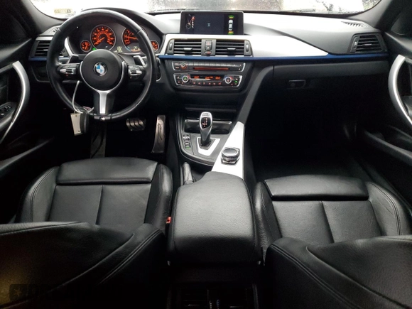 2014 BMW 3 Series 335i with VIN WBA3A9G58ENS64283, listed as a Copart auction lot 44530535 with 101,006 mi miles and Salvage Title. Bid and sale history available at carsss.com. Image 8.