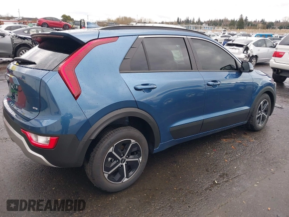 2024 Kia Niro EX Touring with VIN KNDCR3LE2R5189956, listed as a IAAI auction lot 41517262 with 2,291 mi miles. Bid and sale history available at carsss.com. Image 4.