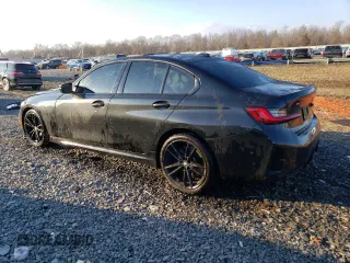 2024 BMW 3 Series M340i xDrive with VIN 3MW49FF00R8E53312, listed as a Copart auction lot 87704185 with 0 mi miles and Salvage Title. Bid and sale history available at carsss.com. Image 2.