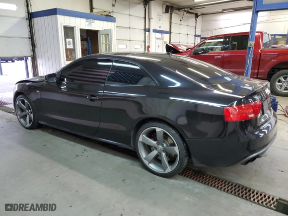 2015 Audi S5 Premium Plus with VIN WAUCGAFR4FA030980, listed as a Copart auction lot 83390824 with 202,651 mi miles and Salvage Title. Bid and sale history available at carsss.com. Image 2.