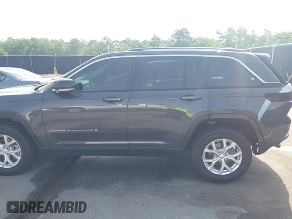 2023 Jeep Grand Cherokee Limited with VIN 1C4RJGBG5PC648630, listed as a IAAI auction lot 42263915 with 24,976 mi miles and . Bid and sale history available at DreamBid. Image 14.