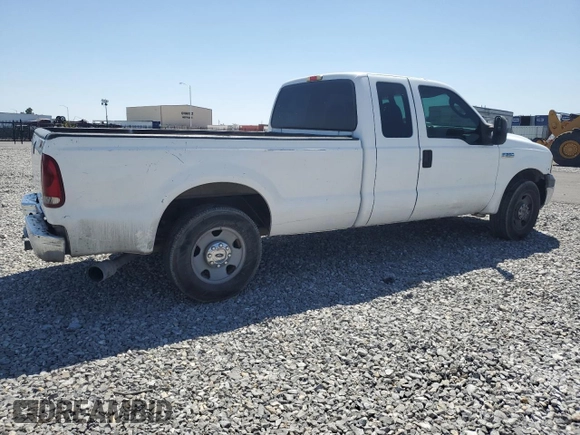 2006 Ford F-250 XL with VIN 1FTSX20586EB32799, listed as a Copart auction lot 57609635 with 272,580 mi miles and Salvage title. Bid and sale history available at DreamBid. Image 3.