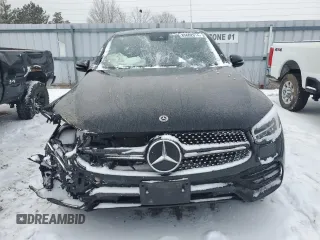 2021 Mercedes-Benz GLC with VIN W1N0J8EB6MF991402, listed as a Copart auction lot 85602014 with 132,117 mi miles and Salvage Title. Bid and sale history available at carsss.com. Image 5.