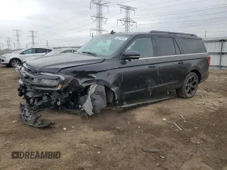 2024 Ford Expedition Max Limited с VIN 1FMJK2A85REB13551, выставлен на аукционе Copart как лот 53729315 с пробегом 3 938 миль миль и Списание • Salvage title. История ставок и продаж доступна на DreamBid. Изображение 1.