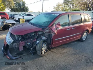 2012 Chrysler Town & Country Touring L with VIN 2C4RC1CG9CR393245, listed as a Copart auction lot 74832194 with 159,998 mi miles and Salvage Title. Bid and sale history available at carsss.com. Image 1.