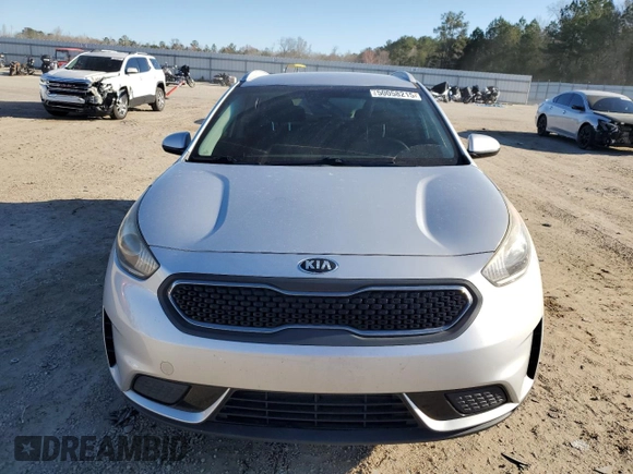 2018 Kia Niro LX with VIN KNDCB3LC6J5119447, listed as a Copart auction lot 50058215 with 102,814 mi miles and Salvage Title. Bid and sale history available at carsss.com. Image 5.