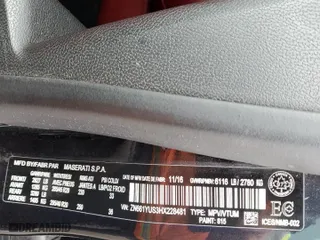 2017 Maserati Levante S with VIN ZN661YUS3HX228481, listed as a Copart auction lot 48194525 with 96,877 mi miles and Clean Title. Bid and sale history available at carsss.com. Image 14.