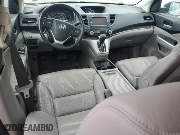 2013 Honda CR-V EX-L z VIN 2HKRM4H72DH623469, wystawiony jako Copart lot #56840385 z przebiegiem 137 287 mil mil oraz Szkody całkowita. Historia ofert i sprzedaży dostępna na DreamBid. Obrazek 8.