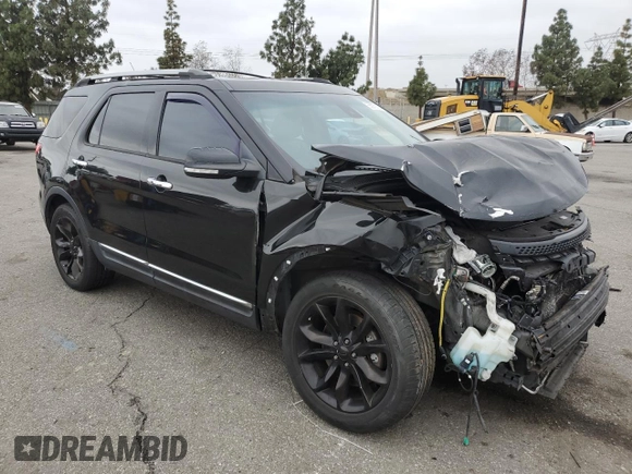 2013 Ford Explorer Limited z VIN 1FM5K7F84DGB92053, wystawiony jako Copart lot #55972105 z przebiegiem Nie podano mil oraz Szkoda całkowita • Salvage title. Historia ofert i sprzedaży dostępna na DreamBid. Obrazek 4.
