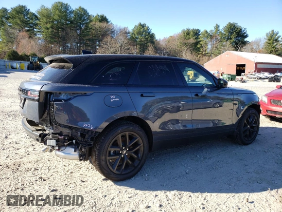 2024 Land Rover Range Rover Velar S with VIN SALYJ2EX6RA391625, listed as a Copart auction lot 80262574 with 3,706 mi miles and Salvage Title. Bid and sale history available at DreamBid. Image 3.