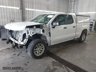 2021 Chevrolet Silverado 1500 Work Truck with VIN 1GCRYAEH7MZ353616, listed as a IAAI auction lot 39451278 with 102,251 mi miles. Bid and sale history available at carsss.com. Image 2.