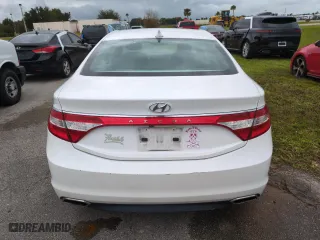 2016 Hyundai Azera with VIN KMHFG4JG3GA549216, listed as a Copart auction lot 75050064 with 0 mi miles and Salvage Title. Bid and sale history available at carsss.com. Image 6.