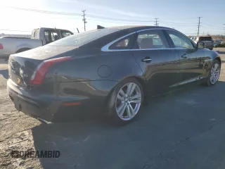 2013 Jaguar XJ with VIN SAJWA2GB0DLV43865, listed as a Copart auction lot 79693934 with 0 mi miles and Salvage Title. Bid and sale history available at carsss.com. Image 3.