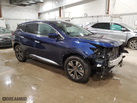 2023 Nissan Murano S with VIN 5N1AZ2AJ0PC124352, listed as a Copart auction lot 88493895 with 57,548 mi miles and Clean Title. Bid and sale history available at carsss.com. Image 4.
