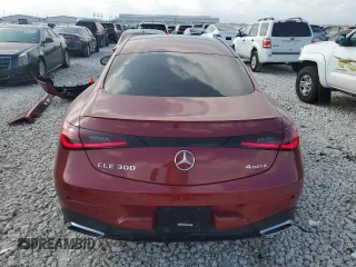 2024 Mercedes-Benz CLE 300 z VIN W1KMJ4HB9RF024261, wystawiony jako Copart lot #87213354 z przebiegiem 2104 mil mil oraz Szkody całkowita. Historia ofert i sprzedaży dostępna na DreamBid. Obrazek 6.