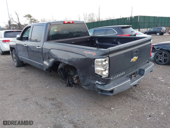 2014 Chevrolet Silverado 1500 LTZ with VIN 3GCUKSEC4EG384636, listed as a IAAI auction lot 41352484 with 153,976 mi miles. Bid and sale history available at carsss.com. Image 3.