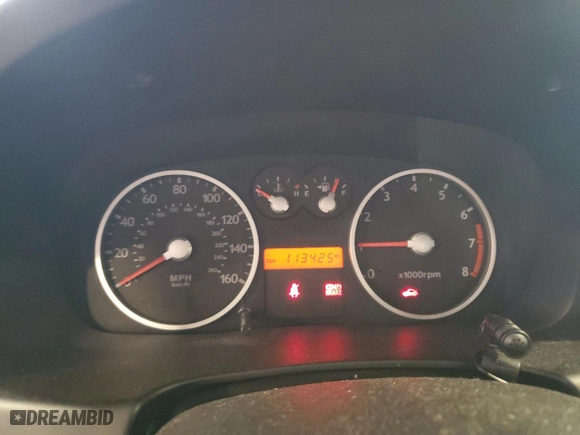 2004 Hyundai Tiburon GT with VIN KMHHN65F84U152767, listed as a Copart auction lot 70749194 with 113,425 mi miles and Salvage Title. Bid and sale history available at carsss.com. Image 9.