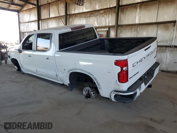 2024 Chevrolet Silverado 1500 RST with VIN 1GCUDEEDXRZ305674, listed as a Copart auction lot 44263935 with 4,228 mi miles and Salvage Title. Bid and sale history available at carsss.com. Image 2.