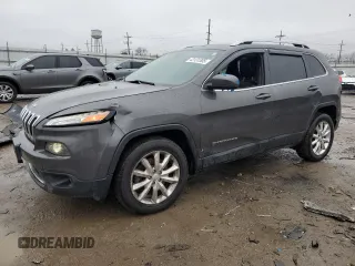 2017 Jeep Cherokee Limited z VIN 1C4PJMDB7HW636115, wystawiony jako Copart lot #43131305 z przebiegiem 117 236 mil mil oraz Szkoda całkowita • Salvage title. Historia ofert i sprzedaży dostępna na DreamBid. Obrazek 1.