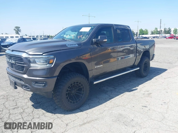 2019 Ram 1500 Big Horn/Lone Star with VIN 1C6RRFFG8KN710927, listed as a IAAI auction lot 41850421 with 66,007 mi miles. Bid and sale history available at carsss.com. Image 19.