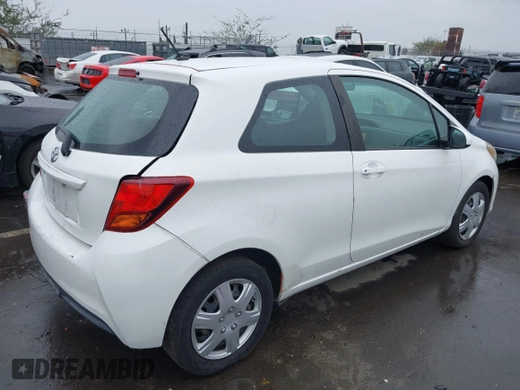 2015 Toyota Yaris L with VIN VNKJTUD30FA030021, listed as a IAAI auction lot 41805928 with 188,849 mi miles and . Bid and sale history available at carsss.com. Image 4.