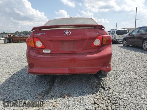 2010 Toyota Corolla with VIN 1NXBU4EE0AZ350081, listed as a Copart auction lot 53964735 with 207,960 mi miles and Clean Title. Bid and sale history available at carsss.com. Image 6.