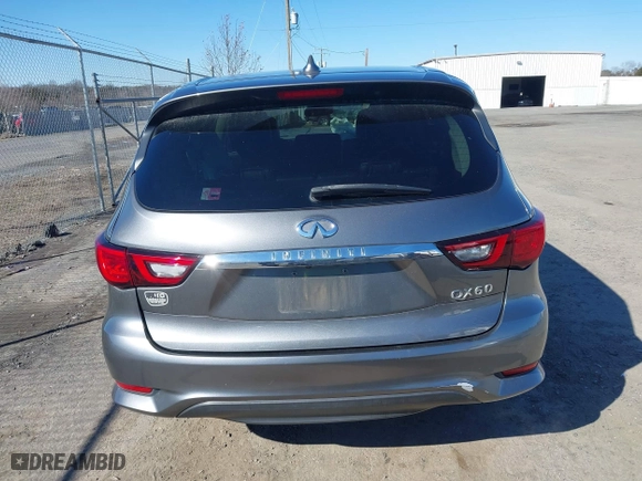 2019 Infiniti QX60 PURE with VIN 5N1DL0MM2KC514743, listed as a IAAI auction lot 41600018 with 65,581 mi miles. Bid and sale history available at carsss.com. Image 16.