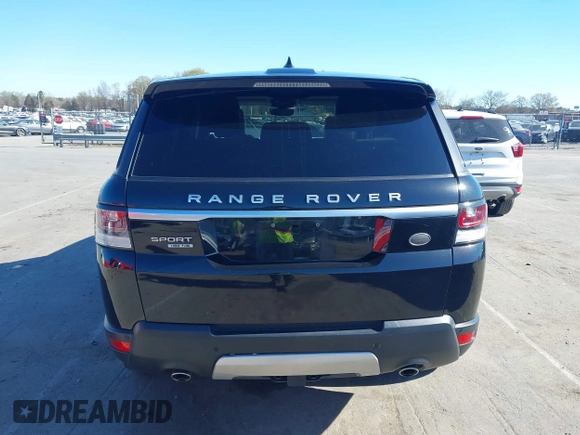 2017 Land Rover Range Rover Sport HSE with VIN SALWR2FK5HA675703, listed as a IAAI auction lot 41856653 with 81,527 mi miles and . Bid and sale history available at DreamBid. Image 16.
