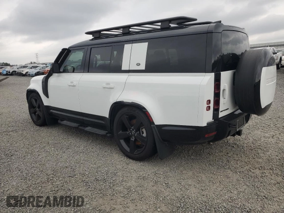 2024 Land Rover Defender X-Dynamic SE z VIN SALE2FEU7R2297275, wystawiony jako Copart lot #76837044 z przebiegiem Nie podano mil oraz Nie do naprawy • Non repairable. Historia ofert i sprzedaży dostępna na DreamBid. Obrazek 2.