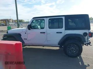 2024 Jeep Wrangler Sport S with VIN 1C4PJXDG5RW244037, listed as a IAAI auction lot 42322052 with 29,580 mi miles and . Bid and sale history available at DreamBid. Image 15.