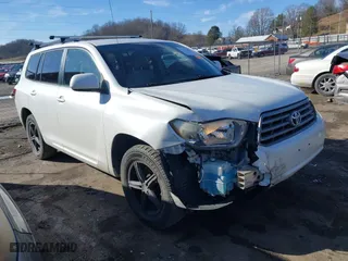 2009 Toyota Highlander with VIN JTEES41A092128461, listed as a IAAI auction lot 41510083 with 222,952 mi miles. Bid and sale history available at carsss.com. Image 1.