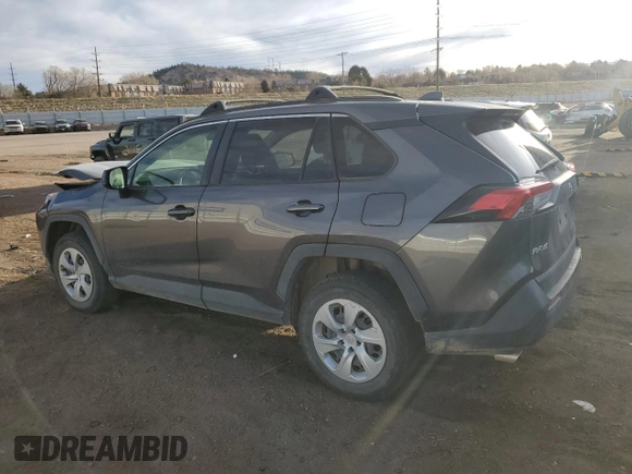 2019 Toyota RAV4 LE with VIN JTMF1RFV0KJ018803, listed as a Copart auction lot 49893715 with 77,595 mi miles and Salvage Title. Bid and sale history available at DreamBid. Image 2.