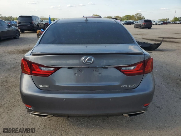 2013 Lexus GS 350 with VIN JTHBE1BL4D5005443, listed as a Copart auction lot 50658345 with 131,124 mi miles and Salvage Title. Bid and sale history available at carsss.com. Image 6.