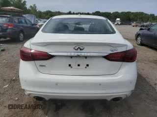 2020 Infiniti Q50 Luxe with VIN JN1EV7AR3LM250247, listed as a Copart auction lot 61791325 with 92,079 mi miles and Salvage title. Bid and sale history available at DreamBid. Image 6.