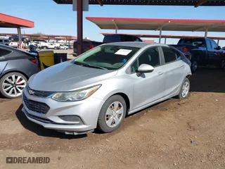 2017 Chevrolet Cruze LS with VIN 1G1BC5SM3H7221276, listed as a IAAI auction lot 41765215 with 34,162 mi miles. Bid and sale history available at carsss.com. Image 17.