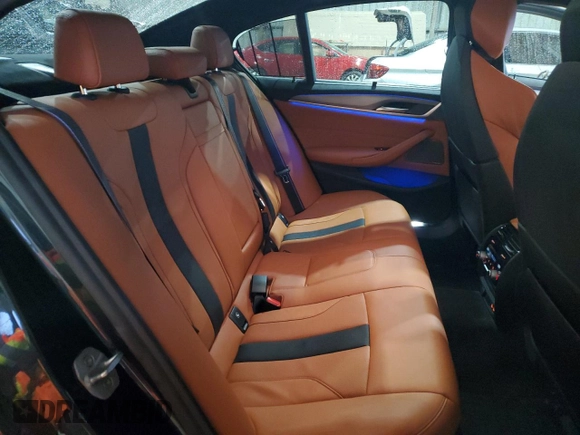 2020 BMW M5 Competition with VIN WBSJF0C01LB448862, listed as a Copart auction lot 87765505 with 17,971 mi miles and Salvage Title. Bid and sale history available at carsss.com. Image 10.