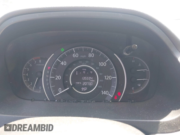 2012 Honda CR-V EX-L with VIN 5J6RM4H74CL043659, listed as a IAAI auction lot 42122926 with 135,594 mi miles and . Bid and sale history available at DreamBid. Image 7.